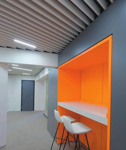 Aspen Headquarters / TURKEY ıntegra metal ceiling systems Linear Integra Linear Metal
