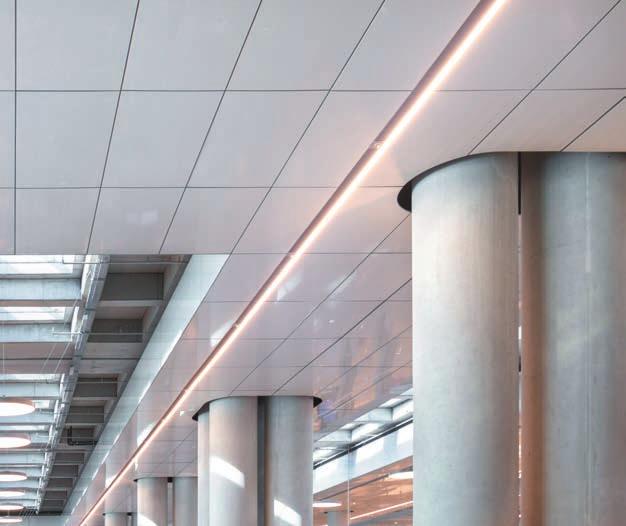 YDA Dalaman Airport/ TURKEY Sepia Wooden Ceiling and Wall Cladding Systems are unique products in terms of decorative designs.