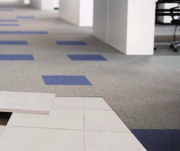 DSV Logistics / TURKEY Targa Raised Access Flooring Systems, which are produced in Turkey, are used to provide the required space needed for all commercial areas for MEP (Mechanical, Electrical and