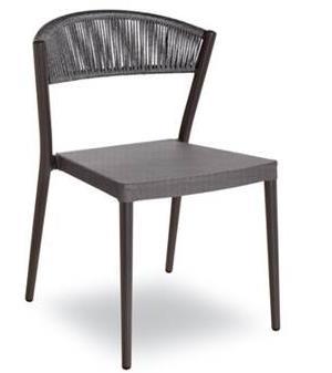 DL IBIZA S kültéri karfa nélküli szék.  DL IBIZA BS kültéri karfa nélküli bárszék.