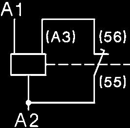 110 V, 220 V  áram [A] AC-1 Érintkezők elrendezése Tömeg [kg] Csom.