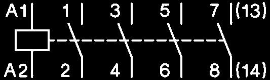 4,6-0,12 12 IK-B20-20 24 V 4,6-0,12 12 2 pólusú 1 modulos (17,5 mm) 20 A AC-kategória IK-B20-20