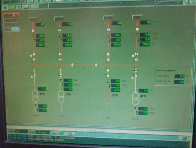 ZSANA FÖLDGÁZTÁROLÓ 4799 TT0402 17 0 A NKM Áramhálózat távfelügyeleti rendszer Zsanai 120kV betáplálás