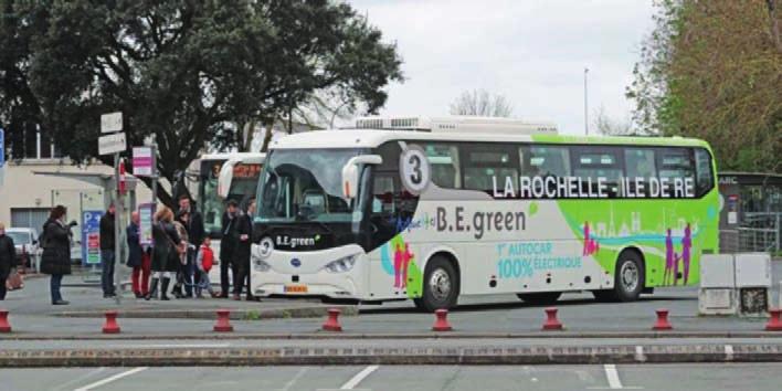 ZOOM SUR TERRITOIRES La Région Nouvelle-Aquitaine teste un nouveau modèle de car électrique sur l île de Ré La Région Nouvelle-Aquitaine est à l initiative de plusieurs expérimentations dans le