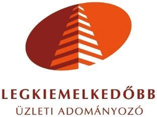 Legkiemelkedőbb Üzleti Adományozó Díj A Legkiemelkedőbb Üzleti Adományozó díjat 2006-ban alapítottuk, 2009-ig több kategóriában adtuk át a vállalatok részére.