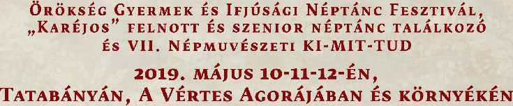 Állandó programok és helyszínek a fesztivál ideje alatt (szombat és vasárnap) Őcsényi és vajdaszentiványi tisztaszobák Hungarikum-udvar Szombat: őcsényi és vajdaszentiványi népi mesterek bemutatói