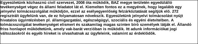 1. Szervezet / Jogi személy szervezeti egység azonosító adatai 1.1 Név: Szervezet 1.2 Székhely: Szervezet Irányítószám: 3 5 1 8 Település: Miskolc Szentistványi 4 út 1.