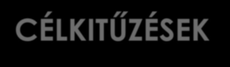 CÉLKITŰZÉSEK Biztonsági szint növelése Kockázatkezelés kultúrájának előmozdítása Kibertámadásokkal szembeni védekező és ellenálló képesség fejlesztése Nélkülözhetetlen szolgáltatások védelme MIT?