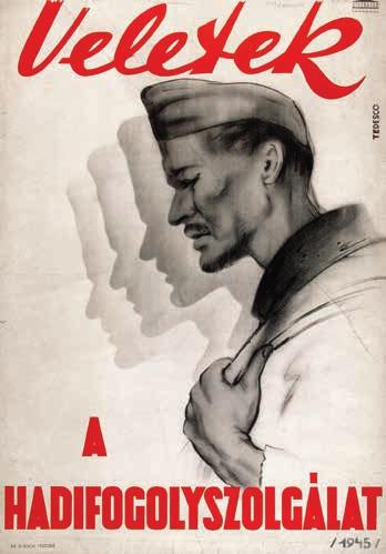 Tedesco Anna munkája, aki 1945 1948 között a Nemzeti Segélynél, 1948 1949-ben pedig a Magyar Vöröskeresztnél volt grafikai osztályvezető.