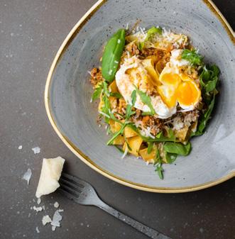 bok choy, black sesame Allergének / Allergens: 1, 4, 8, 9, 11 3 800 Ft Pappardelle