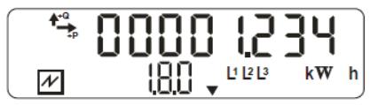 7 Termelt pillanatnyi teljesítmény X 24 36.7 L1 fázis pillanatnyi teljesítmény X 25 56.7 L2 fázis pillanatnyi teljesítmény X 26 76.