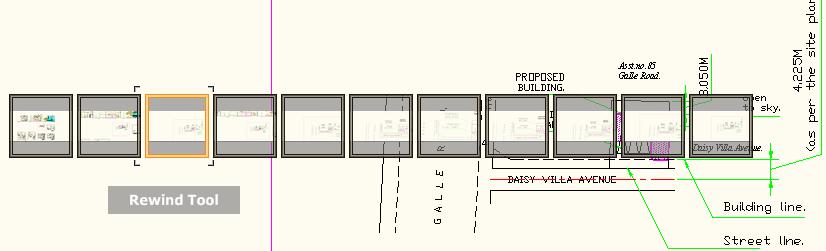 28 AZ AUTOCAD LT 2010 ALAPJAI gomb, amelyet megnyomva egy listát jeleníthetünk meg a korábbi nagyítások mintaképeivel, amelyek közül a bal egérgomb folyamatos nyomva tartása közben választhatunk és