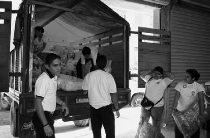 Zona Cono Sur Brasil Se ha trabajado en el fortalecimiento institucional de la Cáritas nacional y se ha iniciado el trabajo de las líneas generales que se apoyarán de manera cuatrienal en el ámbito