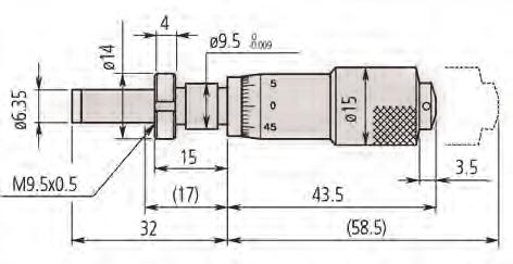 jellemző 149-132 -15 Sík 9,5 mm Sima - 55 149-131 -15 Sík 9,5 mm Rögzítővel 11,5-6 149-81