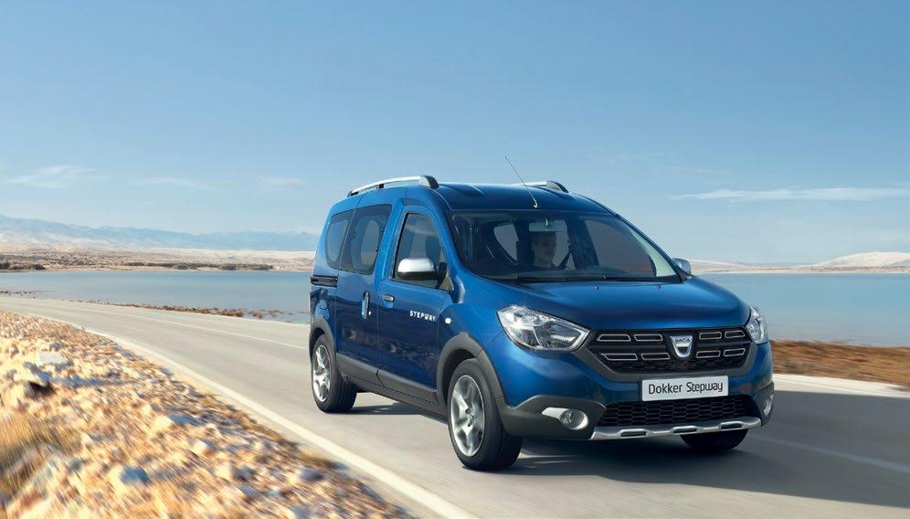 Dacia Dokker vagy 100 000 km GARANCIA Motor Access Ambiance Arctic Stepway Techroad SCe 100 2 949 000 3 129 000 3 449 000 3 699 000 3 899 000 Blue dci 95 4 099 000 4 349 000 4 549 000