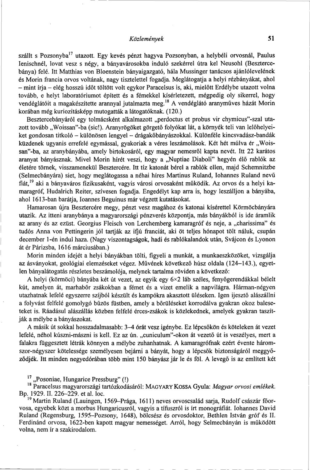 Közlemények 51 szállt s Pozsonyba 17 utazott.