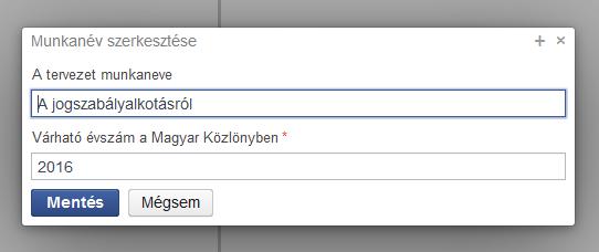 A ParLexben szerkesztett tervezet a benyújtása után kap irományszámot a PAIR rendszertől. Benyújtásig az önálló indítványokat T/?, a módosító javaslatokat T/önálló indítvány száma/?