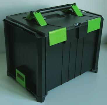 SysCon Crashtest ABS- műanyag doboz SysCon M Cikkszám 220372 üres Külső mérete: 464 x 353 x 212 mm