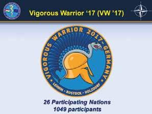 HONVÉDORVOS 98 2017. (69) 1 2. szám 4. ábra. A Vigorous Warrior 2017.