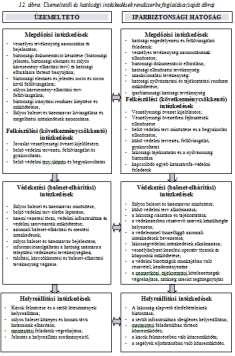 Üzemeltetői és hatósági intézkedések rendszerbe foglalása MEGELŐZÉSI INTÉZKEDÉSEK üzemeltető iparbiztonsági hatóság veszélyes tevékenység azonosítása és bejelentése; biztonsági dokumentáció készítése