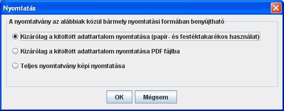 Ha az ellenőrzés funkció eredményeként hibalista készül, akkor a következő ablak jelenik meg: Nyomtatás előtti hibalista A hibalista alján található gombok: Tovább: hatására betöltődik a nyomtatás