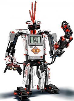 A programozás tanítása az alapiskolában robotprogramozás 2.3.4. LEGO Mindstorms EV3 A Lego Mindstorms EV3 jelenleg a Lego robotkészletek legújabb verziója.