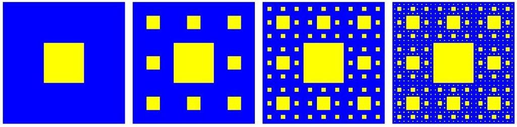 ábra) és a Sierpinski-szőnyeget (10.