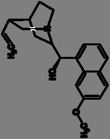 123 114. Kinin-szulfát 1 H-NMR spektrum (MeD) 1.5 2.0 2.5 3.0 3.5 4.0 4.5 5.0 5.5 6.0 6.5 7.0 7.5 8.0 8.5 ppm 1.506 1.511 1.966 2.