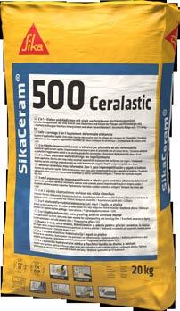 SikaCeram -500 Ceralastic with 2DAYS Ceralastic Spatula