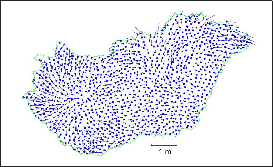 Transzformáció -> OGPSH Országos GPS Hálózat, mérése 1995-1997 között.