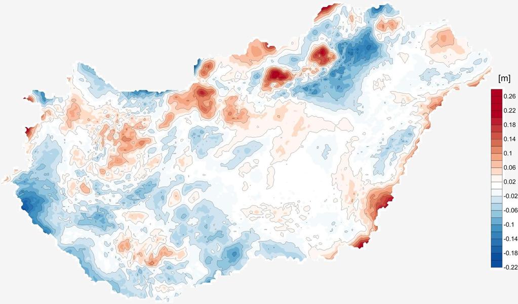 Transzformáció > VITEL 2014 VITEL2014: EHT2014-gyel párhuzamosan a geoidmodell finomítása