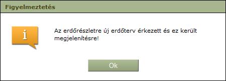 riportok -> 1.1.20 Erdőrészlet állapot ellenőrzés riportban.