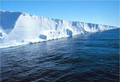 4.3. A jeges területek változásai Antarktisz Az Antarktisz jégtömege nő!