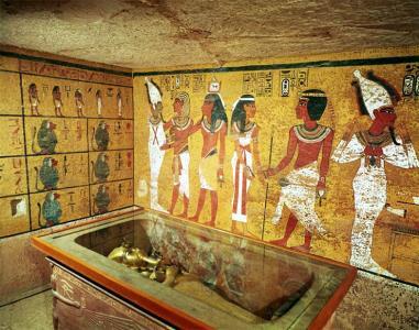 Ramses csodálatos sírjának meglátogatására. Deir el Bahari, Hatsepsut királynő temploma.