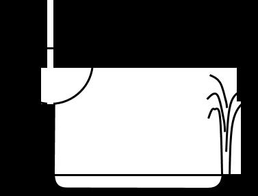 1 z h 3 h 3 a) feladatrész: Bernoulli-egyenlet az 1- pontok között: p 1 + ρu 1 + ρ v 1 = p + ρu + ρ v - p 1 = p 0 a vízfelszínen a nyomás légköri (p0), mivel a víztorony a légkörre nyitott - v 1 0 A