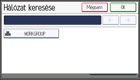 A mappába történő szkennelés alapvető műveletei 3. Nyomja meg négyszer az [OK] gombot. Ha a beírt útvonal formátuma helytelen, megjelenik egy üzenet.