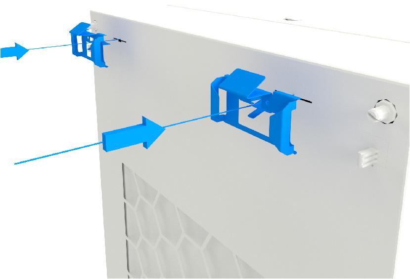 mounting of the cooling unit /