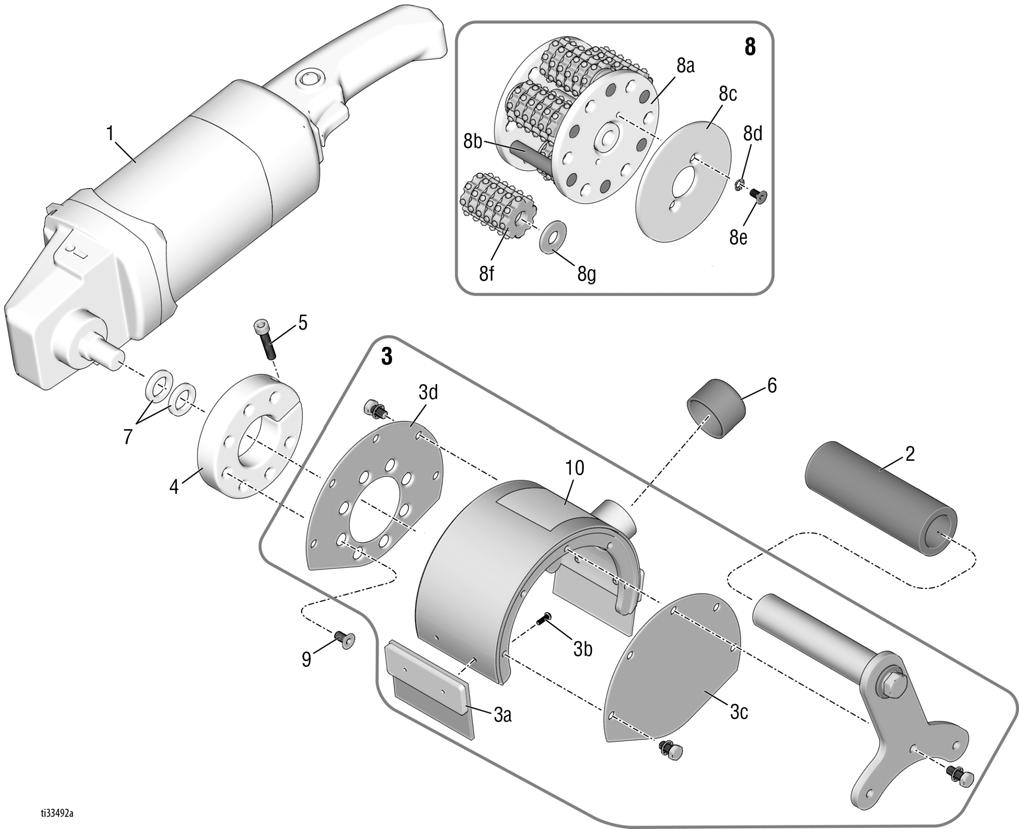 GrindLazer Standard DC21 e alkatrészek Ref.