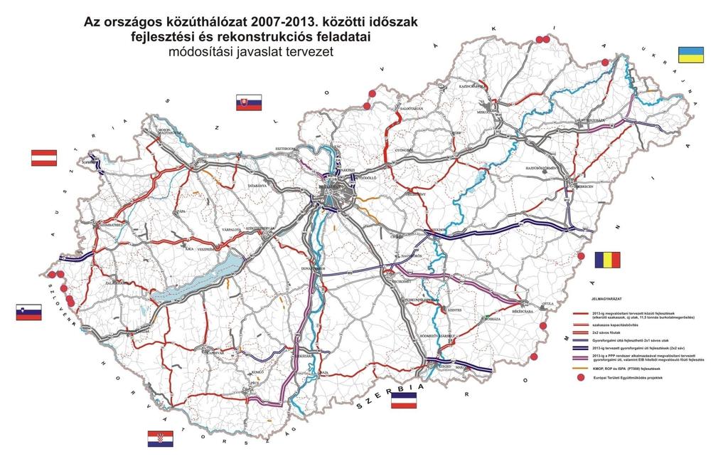 2009. Módosított KözOP és ETE projektek