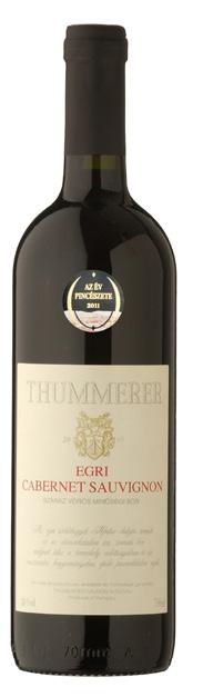 Vörösorok / Red wines / Rotweine egri cabernet sauvignon superior THUMMERER VILMOS 2015 7.800,-Ft/0,75l 1.040,-Ft/dl 2.080.