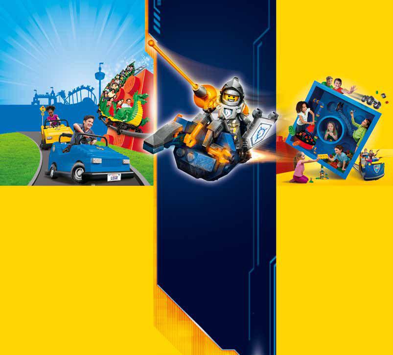 BILLUND DEUTSCHLAND WINDSOR MALAYSIA DUBAI NEW Manchester Berlin Oberhausen lstanbul Osaka NEU NEXO KNIGHTS 4D-Film Sommer 2016 im LEGOLAND!