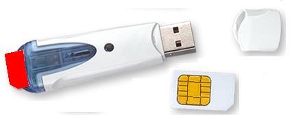 3.2. Oberthur SIM termék és Omnikey USB olvasó Az Oberthur SIM termék az alábbi képen látható.