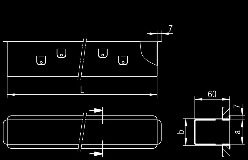 AUDIX -R) Y részlet Ovál furat ø10x20 Vak doboz (-BLK)