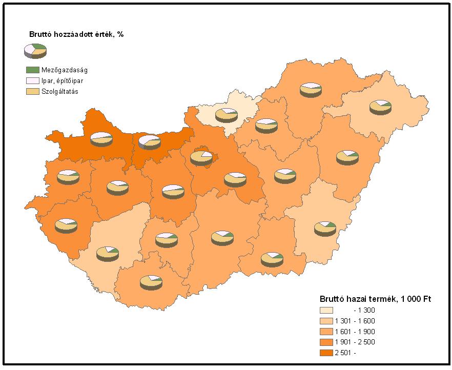 TÉRKÉPEK Egy főre jutó bruttó hazai termék (GDP), a