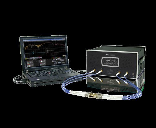 A COMPLETE SERIAL DATA TEST SUITE Modern high-speed electronics test demands a set of instruments that goes beyond the oscilloscope, for applications such as receiver