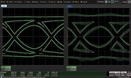 Save the analysis of a particular scenario to the Reference Lane, and configure a LaneScape Comparison mode to compare the Reference to either one, two or all lanes.