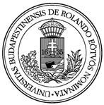 EÖTVÖS LORÁND TUDOMÁNYEGYETEM FÖLDRAJZ- ÉS FÖLDTUDOMÁNYI INTÉZET 1117 Budapest, Pázmány Péter st. 1/C.