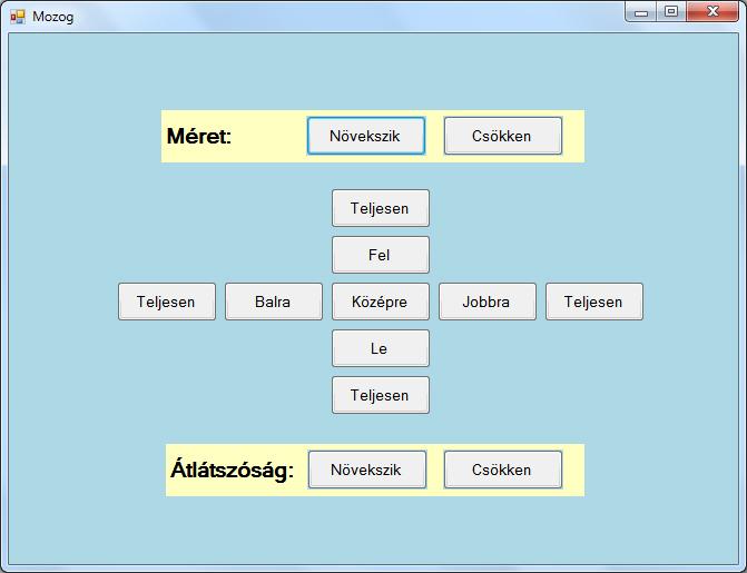 28 / 191 2013.11.04. 8:03 private void Frm_Holmozog_Load(object sender, EventArgs e) PanelIgazit(); private void PanelIgazit() panel.left = (ClientSize.Width - panel.width) / 2; panel.