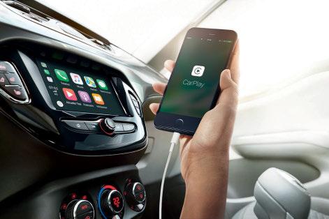 BEÉPÍTETT NAVIGÁCIÓ ÉS ANDROID AUTO 3 /APPLE CARPLAY 3 Csatlakoztasd okostelefonod az autódhoz, és érkezz meg biztonságosan a fejlett beépített navigációval.