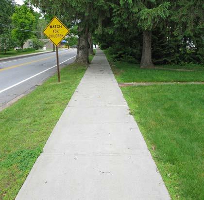 Street Name: Water St Segment: Noble Ter to Stoneleigh Way ID #: 17 Street Side: Odd Length: 700 feet Width: <3 ft 3-6 ft >6 ft Surface Material: Concrete Asphalt Surface Condition: Poor Fair Good